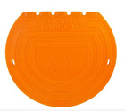 Top Shelf Targets 4 Pack Magnetic Hockey   Lacrosse Goal Targets - 8-inch Orange