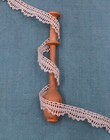Antique French Bobbin Lace Ribbon Linen Handmade Le Puy Trim Vintage