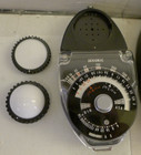 Sekonic Studio Deluxe Exposure Light Meter Model L-28c W leather Case