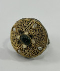 Extremely Very Rare Ancient Roman Bronze Ring Vintage Intaglio Stunning
