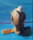 Vintage Very Small Monkey Monchichi In Raccoon Costume