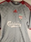 Liverpool Adidas 2008-2009 Away Jersey Gerrard Men   s Size L
