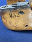 Vintage Wooden Shoe Mold Pair Vintage 1939 Vulcan Nov 1939 352 8c