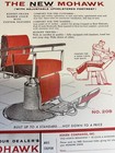 Vintage 1950   s Koken  208 Hydraulic Barber Chair  Sign ad