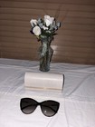 Jimmy Choo Women s Cat Eye Sunglasses Black Plastic Frame Gray Gradient Lens