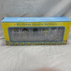Vintage Warner Bros Looney Tunes Candle Holders Ceramic Birthday Set Box 1998