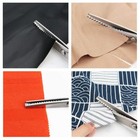 Pinking Shears For Fabric Zig Zag Scissors Ergonomic Grips Ultra-sharp Profes   