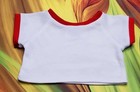 Build-a-bear Winnie The Pooh Red White Shirt Teddy Clothes Outfit  204e