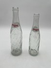 Pepsi Cola Bottle 8 Oz And 12oz Glass Soda Pop  Vintage