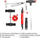 7-piece Windshield Removal Tool Kit For Classic Vintage Car Windscreen Remover S