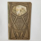 Antique 1900s Edwardian Era Postcard Album Art Nouveau Storage Book New Arrival