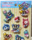 Angel Blue Character Pvc Capsule Sticker Nakamura Kun Narumiya Kids Gift Japan