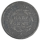 1809 Circle In 0 Cohen C4 R2 Variety Classic Head Half Cent Mild Rotated Reverse