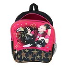 Nickelodeon Girl s 16-inch Jojo Siwa Backpack With Front Zippered Pocket  Pink