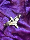 Wwii Usaaf Army Air Corps Sterling Pilot Sweetheart Wings Pin Propeller Orig Ww2