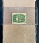 10 Cents Fractional Currency  2nd Issue  - Vf Comment