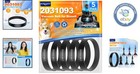 Easily Installed 5-pack Replacement Belts For Bissell Cleanview Vacuums