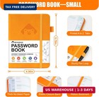 Password Book With Alphabetical Tabs Internet Address Organizer Logbook Small Po