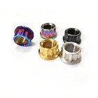 Titanium Nut M5 M6 M8 M10 M12 12-point Flange Head Nut For Bike Motorcycle