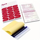 50 100pcs A4 Tattoo Transfer Paper Carbon Thermal Stencil Copy Sheets Accessory