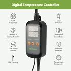 Digital Temperature Controller Heating Cooling Outlet Thermostat Plug -40-176  f 
