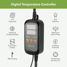 Digital Temperature Controller Heating Cooling Outlet Thermostat Plug -40-176  f