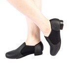 Linodes Unisex Synthetic Leather Slip On Tap Shoe Dance Shoes For Women And Men