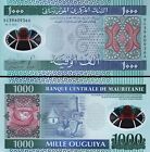 Mauritania 1000 Ouguiya 2014  Unc  5 Pcs Lot   Polymer  P-19
