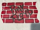 Vtg Pink Floyd Single Stitch Brick Wall Shirt Long Sleeve Rock Band Tour Xl 80s