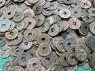 Lot Of 100 Pcs Northern Song Dynasty Mixed Chinese Cash Coins River Find Java