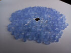 Sea Beach Glass 30 Pieces Light Purple Blue Lot Bulk Jewelry Use