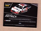 Danica Patrick Signed 2017 Panini Torque Jumbo Tire Sig Blue Cert Card 21 50