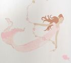 New Pottery Barn Kids Mermaid Shower Curtain   Isabelle Fabric Ivory Blush Pink