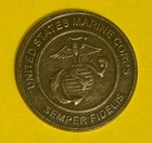 U s  Marine Corps   Toys For Tots Teddy Bear Challenge Coin Poker Card Protector