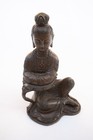 Guanyin Buddhist Bodhisattva Bronze Statue  s6l jsf6  Signed 11  Tall Chinese
