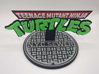 Teenage Mutant Ninja Turtles Logo Shelf Art Movie Room Display Awesome Gift
