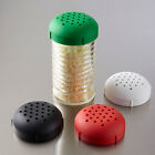 12 Shaker Tops Perforated For 12 Oz Shaker Forever Lids 442r- Red