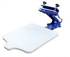 Desktop Fixed Single Color Screen Printing Machine T-shirt Press Fixed Pallet