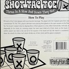 New Shot Tac Toe Shot Glass Drinking Party Game Nib