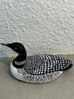 Vintage 1990 Ceramic Loon Decoy 5    Rare Hand Painted Free Shipping