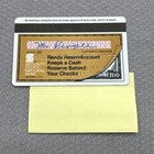 Vtg 1980 Security Pacific National Band Master Charge Credit Card Interbank