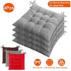 4 Pack Chair Cushions For Dining Chair Soft Seat Cushions For Kitchen Desk Chair