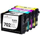 Ink Cartridge For Epson T702xl Fits Workforce Pro Wf-3733 Wf-3730 Wf-3720 Lot