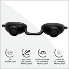 2 Pack Evo Flex Sunnies Flexible Tanning Bed Goggles Uv Eye Protection   