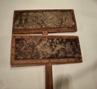 Antique Pair Of No 10 Whittemore Wool Hand Carders Brushes Watson-william Mfg Co