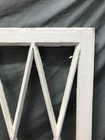 Antique Vtg Wood 13 Lite 30x31 Large Diamond Shabby Window Sash Old 1044-25b