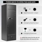 Kaer 8-10 Safe Heavy Duty Anti-theft Cabinet With Drawer And Magnetic Lamp