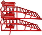 2 Pack Hydraulic Car Ramps 5t 11000lbs Low Profile Car Lift Service Ramps Truck