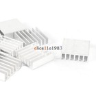 20pcs 20 20 6mm High Quality Aluminum Heat Sink For Led Power Memory Chip Ic