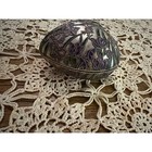 Vintage Floral Heart  Trinket Box  5  X 4 5 